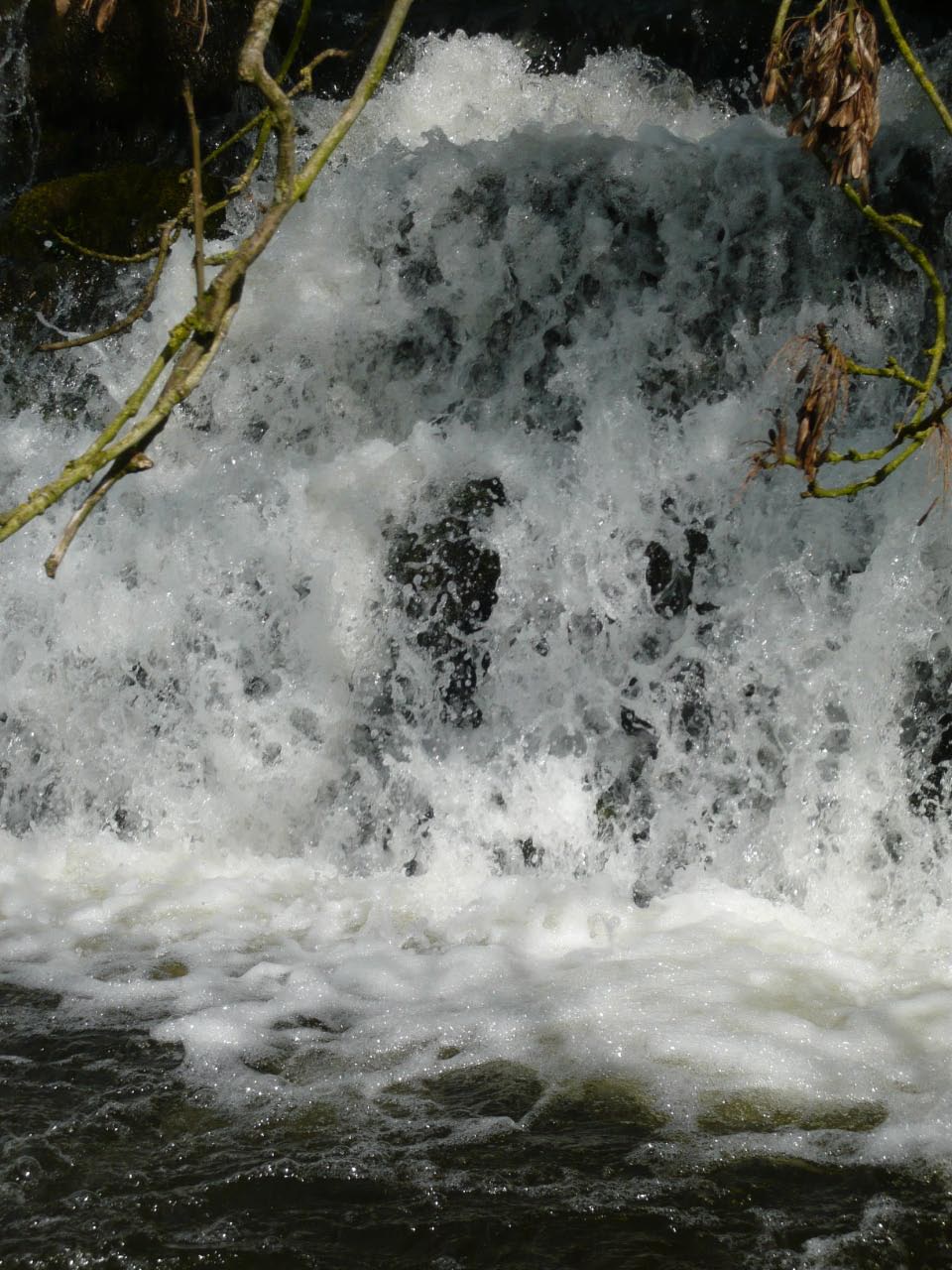 The waterfall